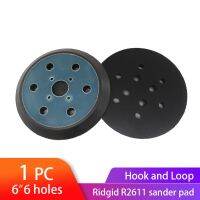 6 Inches 150MM 6-Hole Back-up Sanding Pad 4 Nails Hook and Loop Sander Backing Plate for Electric  Sander Ridgid R2611 Cleaning Tools