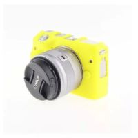 CAMERA CASE SILICONE CANON M10 YELLOW เคสกันกระเเทกกล้อง สีเหลือง (1211)