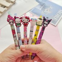 6Pcs/Set Kawaii Gel Pens Cute Cartoon Gel Pens 0.5mm Black Ink Gel Pen Set School Office Writing Stationery Supplies