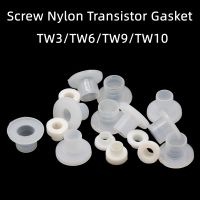 1/5/10pcs Screw Nylon Transistor Gasket Insulation Thread Protector TW3 TW6 TW9 TW10 Mica Sheet T shaped Plastic Washer