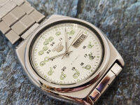 Seiko 7009 Modify เลขไทย หน้าปัดสีขาว สภาพสวย ออโตเมติค