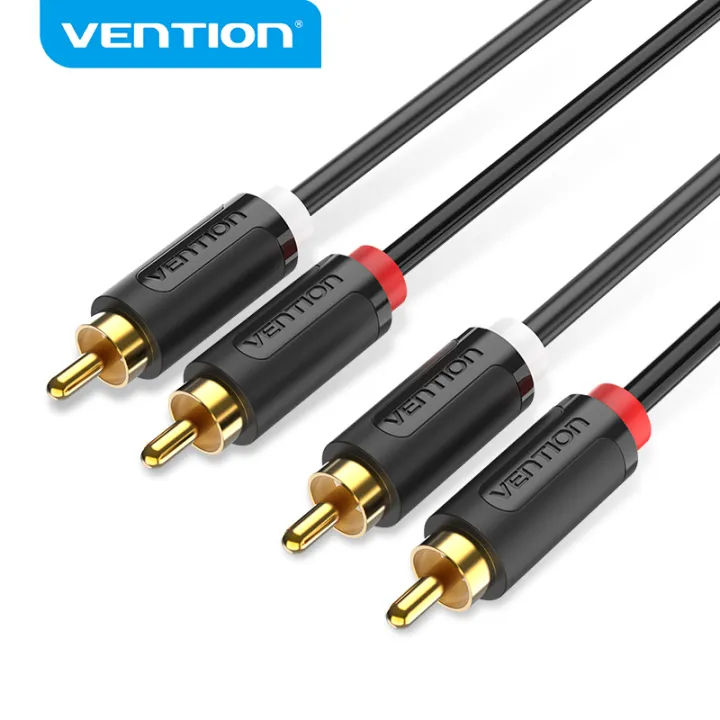 Vention RCA Cable 2 Male to 2 Male RCA Audio Cable For TV CD Player DVD Player Power Amplifier RCA Audio Cable