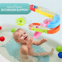 Suction Cup Track Baby Bath Toys for Children Kids in the Bathroom Bathing Water Games Shower Swimming pool waterfall