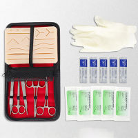 【Flash sale】Surgical Suture Training Kit Skin Operate Suture Practice Model Training Pad