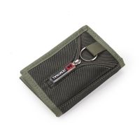 Nylon Trifold Casual Wallet for Male Men Women Young Novelty Money Bag Purse Zipped Coin ID Card Holder Pocket Kids