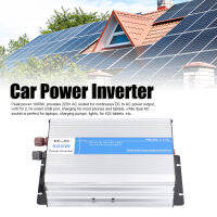 Pure Sine Wave Power Inverter 500W Peak 1000W พร้อมพอร์ต USB 5V 2.1A AC220V เป็น DC สำหรับรถยนต์ RV รถบรรทุกเรือระบบพลังงานแสงอาทิตย์