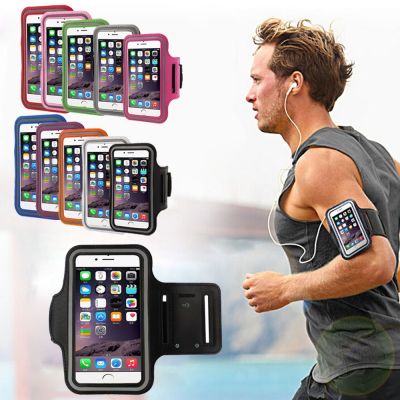 ☏♟▣ 5-7inch Arm band Phone Holder For Samsung a13 iPhone 14 Pro Max 13 12 11 Men Running Sport Cases Armband GYM Mobile Bag Handbags