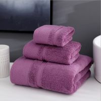 Pure cotton A variety of sizes towel Bath towel soft Good water imbibition Adults and Children Pure color Close skin