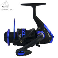 Elder Sea พับรอกตกปลา Bk Series 3000-7000ออกแบบตามหลักสรีรศาสตร์ Rocker Spinning Fishing Reel โลหะเต็มรูปแบบลวด Loop