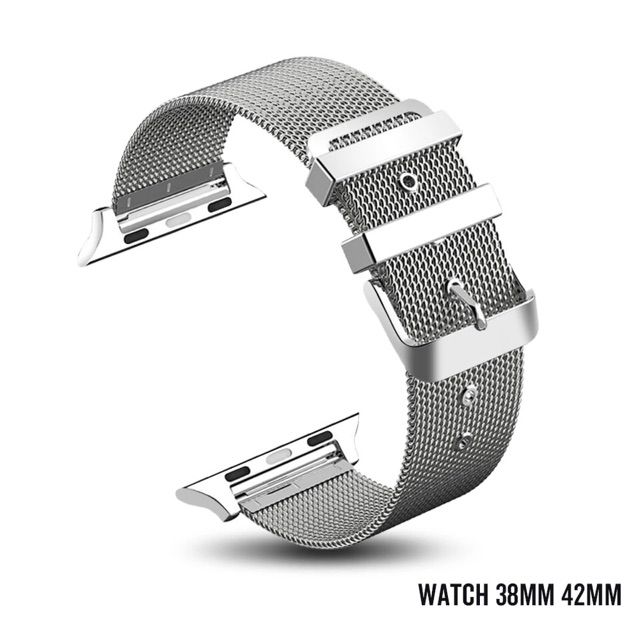 นาทีทอง-สาย-watch-stainless-steel-strap-magnetic-adjustable-buckle-with-adapters-sาคาต่อชิ้น-เฉพาะตัวที่ระบุว่าจัดเซทถึงขายเป็นชุด