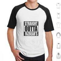 2023 NEW Straight Out of Fazbears t Shirt Men Cotton 6xl Fnaf Five Nights Freddie Freddies Fazbear Pizza Place Videogame Video Game fashion