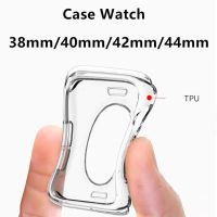 Case smart watch เคสTPU เปิ๊ลวอช  series 7 6 5 4 3 2 1 เคสใส38/40/41/42/44/45mm