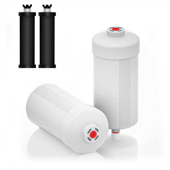 2 Pack Fluoride Water Filter with Activated Carbon Filters Fluoride Reduction Water Filter