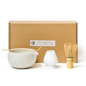 ALL COLOR OPTIONS Matcha Tea Set, Bowl With Spout, Bamboo Whisk, Whisk  Holder Stand, Gift Set, Coffee, Japanese Chawan Set, Handmade 