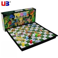 Folding Snake Chess Portable Snakes And Ladders board game For Children Puzzle Preschool Training Educational Toy Board Games