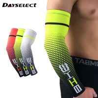 1 Pair Cool Men Cycling Running Bicycle UV Sun Protection Cuff Cover Protective Arm Sleeve Bike Sport Arm Warmers Sleeves