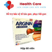 Viên uống Bổ gan Arginin 400 TĂNG CƯỜNG CHỨC NĂNG GAN, Giúp mát gan