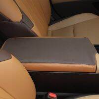 ：》“{： QHCP Leather Car Armrest Box Mat 1Pc Dust-Proof Cushion Cover Armrest Protector Waterproof For Lexus ES200 260 300H 2018-2021