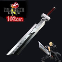 1:1 Zack Fair ดาบอาวุธ Final Fantasy 7 VII ดาบ Cloud Strife Buster 6th ดาบคอสเพลย์เกม Remake ดาบความปลอดภัย PU 108ซม.