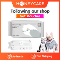 Honeycare pet wet wipes 20/80 PCS disinfectant wipes non-alcoholic 宠物湿巾猫狗狗湿巾湿纸巾20片装