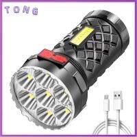 TONG 7LED หลอดไฟ4โหมดไฟฉายโคมไฟกลางแจ้งในครัวเรือนไฟฉาย LED