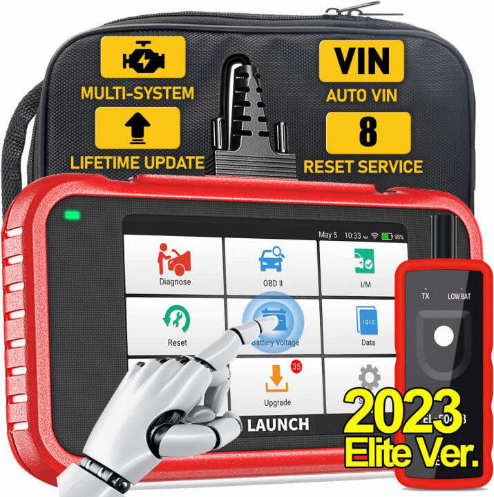 2023 Newest LAUNCH CRP129E Code Reader Oil/EPB/SAS/TPMS/DPF/BMS