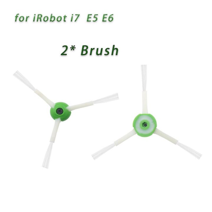 อุปกรณ์เสริมตัวกรอง-hepa-แปรงด้านข้างแปรงม้วนผมสำหรับ-irobot-roomba-i7-e5-e6ชุดอะไหล่ทดแทนเครื่องดูดฝุ่นหุ่นยนต์