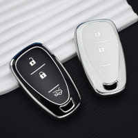 3 Button Tpu Car Key Case Cover Shell Fob For Chevrolet Cruze Spark Sonic Camaro Volt Bolt Trax Malibu Onix Equinox Orlando Blazer Traverse