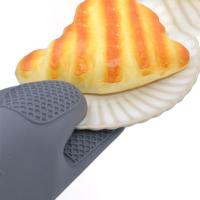 Microwave Mitten Thickened Anti-scalding Oven Mitt Silicone Non-Slip Oven Mitten Household Kitchen Silicone Microwave Mitten Potholders  Mitts   Cozie