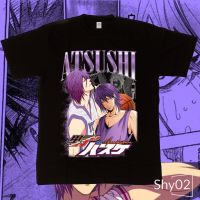 ?พร้อมส่ง? Shy-เสื้อยืดผช S-XXXL เสื้อยืด พิมพ์ลาย Atsushi Murasakibara Kuroko No Basuke Homage Series สําหรับผู้ชาย