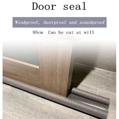 Flexible Door Bottom Sealing Strip Sound Proof Noise Reduction Under Door Draft Stopper Dust Proof Window Weather Strip