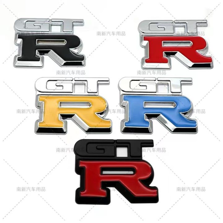 GTR Biểu Tượng Logo Xe Hơi Miếng Dán Kim Loại R GT Decals Badge ...