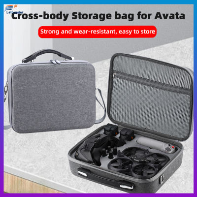 กล่องเก็บของกระเป๋าสะพายไหล่เดียวเคสป้องกันแบบพกพาทนทานต่อการฉีกขาดเหมาะสำหรับแว่นตา V2 Dji Avata