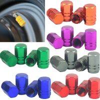 4Pcs Aluminum Tire Caps Car Rim Plugs Cover valve stem Nipple Motorcycle 【hot】