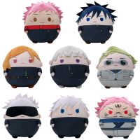 {Icc toy}Jujutsu Kaisen ของเล่นตุ๊กตาตุ๊กตาน่ารักแบบอ้วน Yuji Gojo Kugisaki Megumi Nanami Sukuna จี้ Boneka Mainan อสูร10ซม.