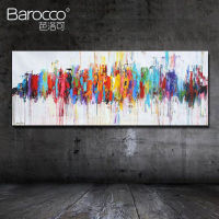 Barocco Hand Painted Unique Design Idea Abstract Oil Painting on Canvas Modern Home Art Decoration