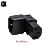 3Pin IEC Connector ลง90มุม IEC 320ชาย C13หญิง Power Adapter Connector ปลั๊ก AC สำหรับ Lcd Wall Mount TV