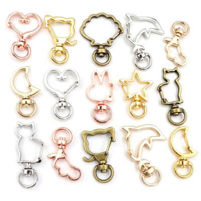 【VV】 10pcs Keychain Clasp Hooks for Jewelry Supplies