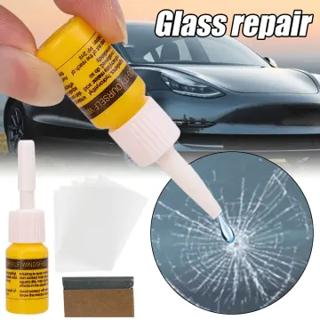 Window Glass Scratch Repair Kit Windshield Cracked Repair Set