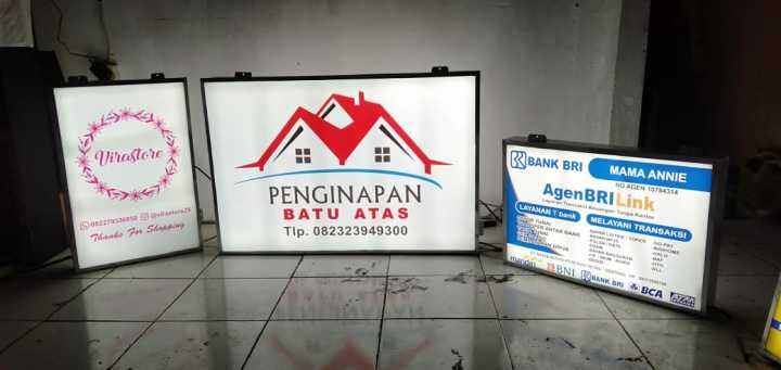 Bikin Neon Box Acrylic Backlite High Quality, 57% OFF