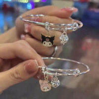 ⚡พร้อมส่งจากไทย⚡Sanrio Bracelet Cartoon Girlfriends Couple Bracelet Yugui Dog Kuko Mi Bell INS สร้อยข้อมือ