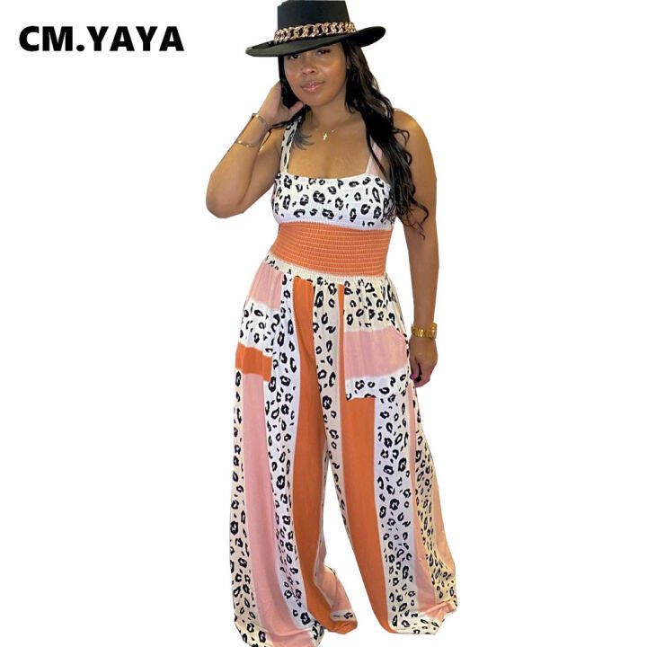 cm-yaya-women-jumpsuit-print-sleeveless-strap-slash-neck-elastic-waist-wide-leg-jumpsuits-with-pockets-casual-outfits-summer