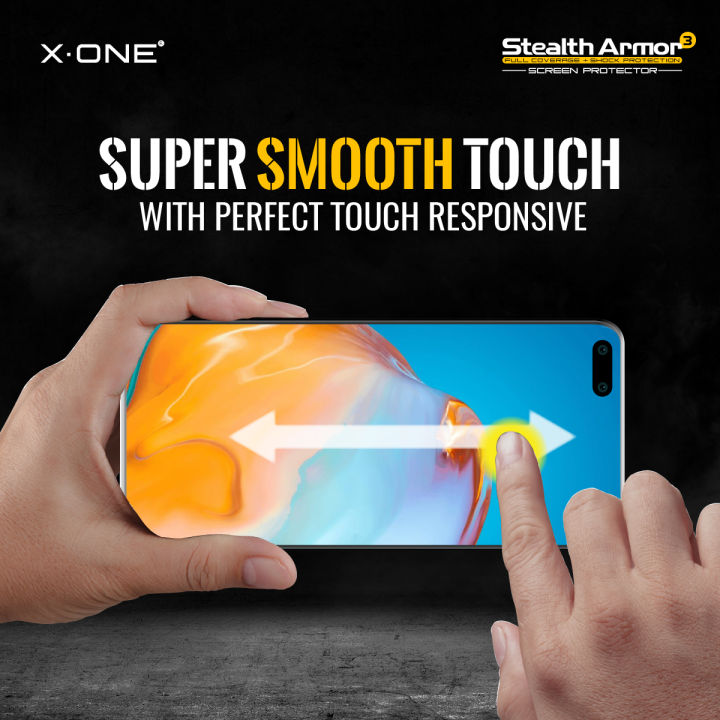 huawei-mate-40-x-one-stealth-armor-3-clear-matte-หน้าจอด้านหน้า-ปกหลัง