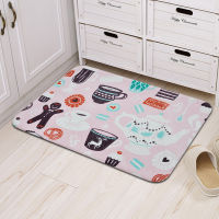 Fashion Modem Printing floor mat living room Decor Car And Rug Bedroom Doormat kitchen bathroom absorbent Rectangular pad