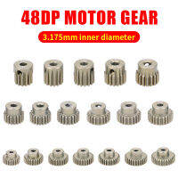 48DP 3.175mm 11t 13t 15t 17t 18T 19t 20T 22T 24T 28T 30T อลูมิเนียมอัลลอยด์โลหะ Pinion มอเตอร์เกียร์สำหรับ 1/10 Rc รุ่นรถมอเตอร์ - pangyh