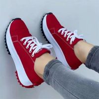 2023 Women 39;s Sneakers Platform Casual Lace Up Sport Design Vulcanized Shoes Fashion Tennis Women Shoes Zapatillas MujerSneakers