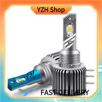 YZH Shop หลอดไฟไฟหน้ารถมอเตอร์ไซค์แบบ Led H15 1คู่20000lm 6000K 10-32V 80W ไฟหน้าอะไหล่แต่งพลังงานสูงสว่างมาก