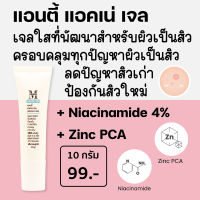 Aesthetic Plus Anti Acne Gel (เอสเธติค พลัส แอนตี้ แอคเน่ เจล) Niacinamide 4%  Zinc PCA  Oleanolic Acid  Nordihydroguaiaretic Acid เจลบำรุงผิวเป็นสิว ครอบคลุมทุกปัญหาสิว  ACNE1