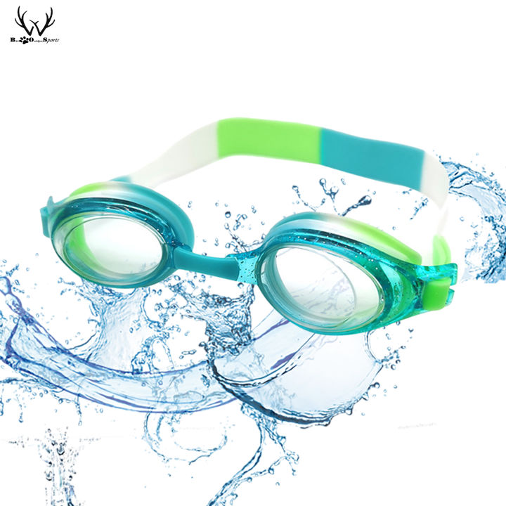 แว่นตาว่ายน้ำป้องกันหมอกโพลาไรซ์สำหรับเด็กวัยรุ่นวัยรุ่นวัยรุ่นสะดวกสบายแว่นตาว่ายน้ำ1แพ็ค