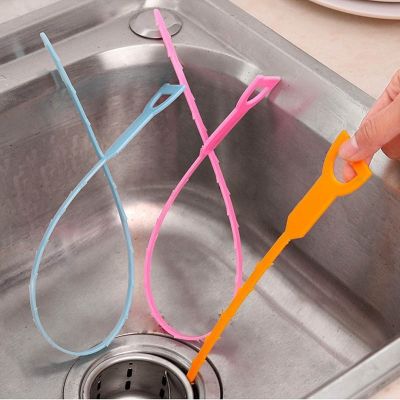 Household Bathroom hair sewer filter cleaner long sewer drain wig remover tools